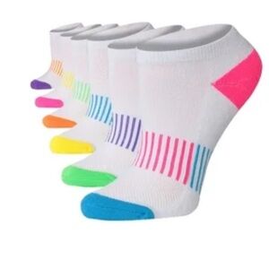 No Boundaries Women's Colorful Ankle Socks